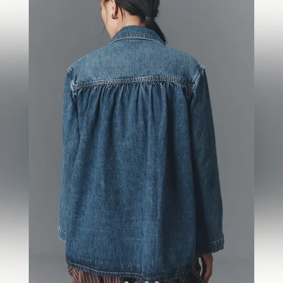 NWT! Etica at Anthropologie Barn Jacket - Picture 2 of 5